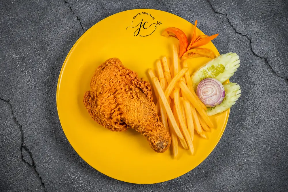 Crispy Chicken Fry (1 Pc with French Fry)